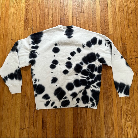 Nice Kicks “Have A Nice Day” White/Black Tie Dye Crewneck Sweatshirt, 2XL - Picture 2 of 8